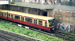 S-Bahn-juna Berliinissä 2002